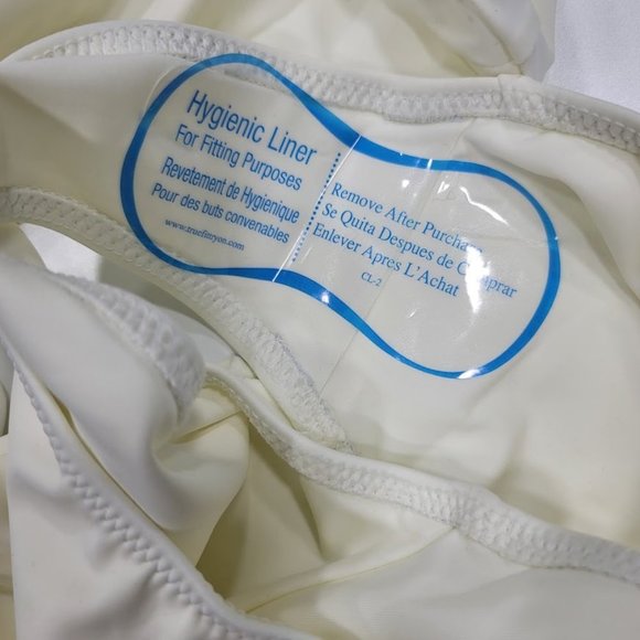 Solid & Striped Bailey Cream White One Piece Swimsuit Size Small - Picture 13 of 15